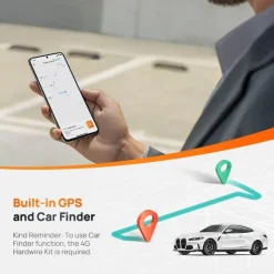 Wild u0026 Free Gear Autozubehör|Automobilindustrie-360 AI Motion Dash Cam – Vollsicht-Autokamera