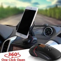 Wild u0026 Free Gear Autozubehör|Automobilindustrie-360° drehbarer, faltbarer Autotelefonhalter - Armaturenbretthalterung