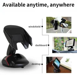 Wild u0026 Free Gear Autozubehör|Automobilindustrie-360° drehbarer, faltbarer Autotelefonhalter - Armaturenbretthalterung