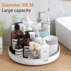 The Decor Haven Küche & Esszimmer-360° drehbarer Gewürzregal-Organizer – Gewürzhalter zur Aufbewahrung in der Küche