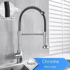 The Culinary Kit Küche & Esszimmer-360° drehbarer Küchenhahn - Strahlsprühhahn