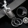Roam Ready Heimwerkzeuge|Outdoor & Garten-360° drehbarer Schlüsselanhänger – Multifunktionaler Autoschlüssel-Organizer