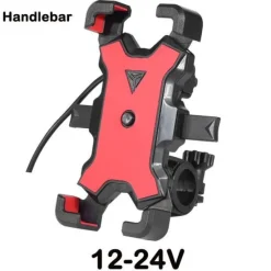 Decor Fahrräder & Verkehr-360° drehbarer USB-Fahrradtelefonhalter - Universelle Fahrrad-Ladehalterung