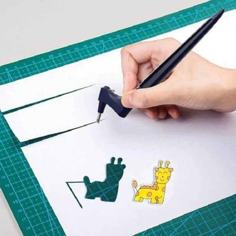 Cozy Living Heimwerkzeuge-360° drehbares Bastelwerkzeug – vielseitiges Kunstklingenwerkzeug