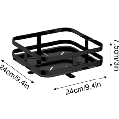 Signature Spaces Küche & Esszimmer-360° drehbares Gewürzregal – Aufbewahrungslösung für die Küche