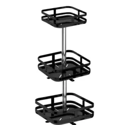 Signature Spaces Küche & Esszimmer-360° drehbares Gewürzregal – Aufbewahrungslösung für die Küche