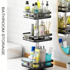 Signature Spaces Küche & Esszimmer-360° drehbares Gewürzregal – Aufbewahrungslösung für die Küche