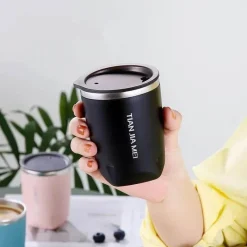 Tom Küche & Esszimmer-300 ml Edelstahl-Vakuumflasche – Isolierter Reisebecher