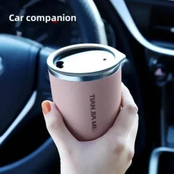 Tom Küche & Esszimmer-300 ml Edelstahl-Vakuumflasche – Isolierter Reisebecher