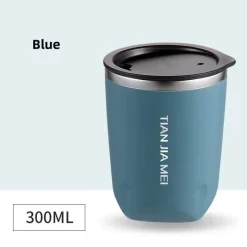 Tom Küche & Esszimmer-300 ml Edelstahl-Vakuumflasche – Isolierter Reisebecher