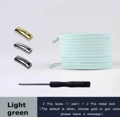 Damen Wilderness Haven Herrenschuhe|Damenschuhe-4 Stück magnetische Schnürsenkel aus Metall