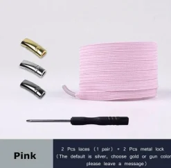 Damen Wilderness Haven Herrenschuhe|Damenschuhe-4 Stück magnetische Schnürsenkel aus Metall