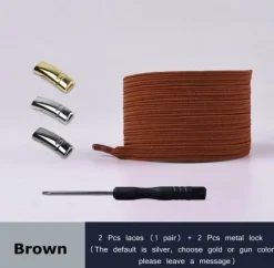 Damen Wilderness Haven Herrenschuhe|Damenschuhe-4 Stück magnetische Schnürsenkel aus Metall