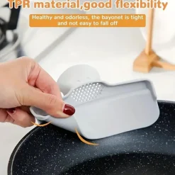 The Culinary Kit Küche & Esszimmer-1 Stück Silikon-Topfrandschutz – verhindert Überkochen