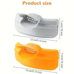 The Culinary Kit Küche & Esszimmer-1 Stück Silikon-Topfrandschutz – verhindert Überkochen