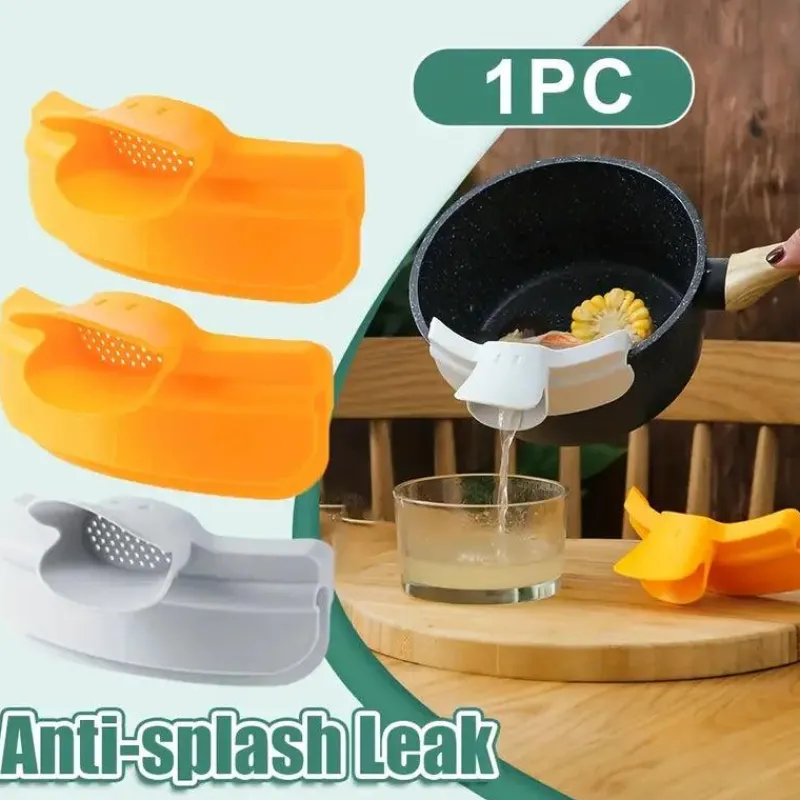 The Culinary Kit Küche & Esszimmer-1 Stück Silikon-Topfrandschutz – verhindert Überkochen