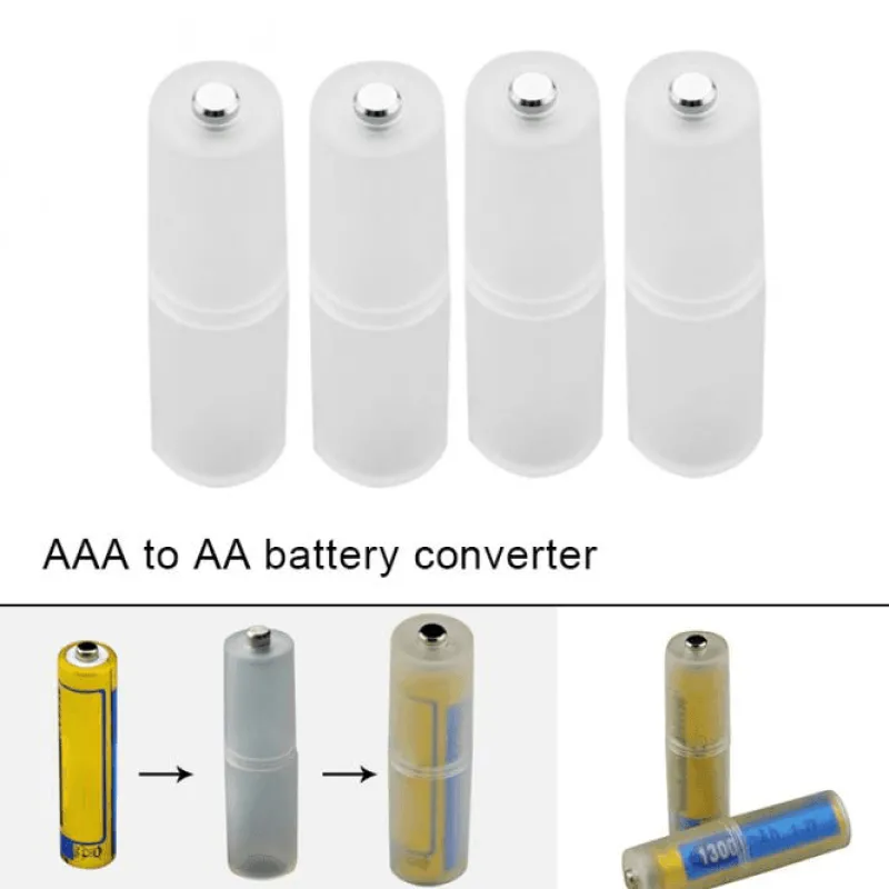 Roam Ready Camping-Werkzeuge|Outdoor-Artikel-AAA Batterie Adapter Kit - Universelles Batteriekonverter Set