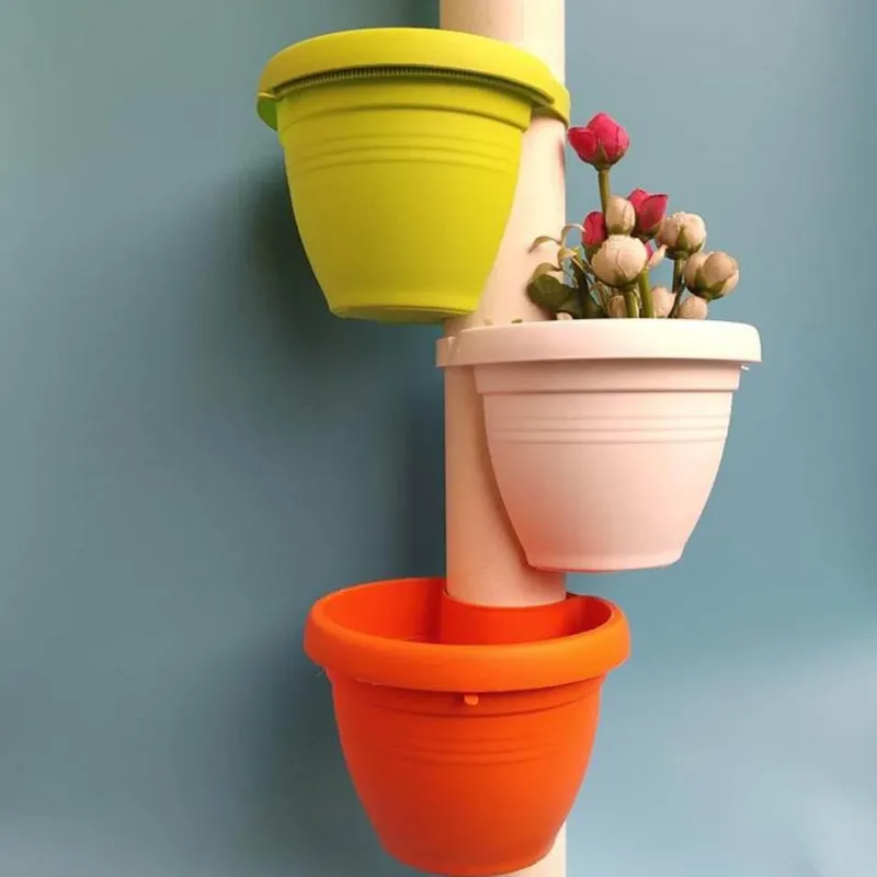 Nomad Gear Camping Im Freien|Outdoor & Garten-Abflussrohr-Pflanzständer - Dekorativer Blumentopfhalter