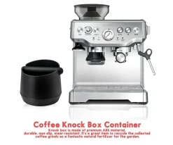 Tom Küche & Esszimmer-Abklopfbehälter für Espressosatz – unverzichtbarer Kaffeesatzbehälter für Baristas