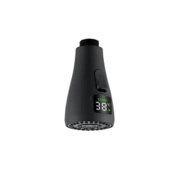 Tranquil Waters Badezimmer|Küche & Esszimmer-Abnehmbarer LED-Wasserhahnkopf als Ersatz – Thermo Sense-Zubehör