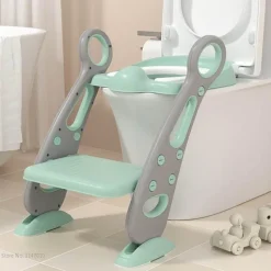 Kinder Little Nest Kinderwagen & Zubehör-Abnehmbares Baby-Töpfchen-Trainingsset mit Anti-Rutsch-Leiter