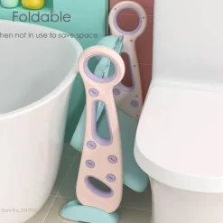 Kinder Little Nest Kinderwagen & Zubehör-Abnehmbares Baby-Töpfchen-Trainingsset mit Anti-Rutsch-Leiter