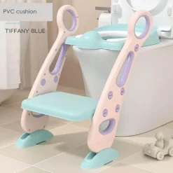 Kinder Little Nest Kinderwagen & Zubehör-Abnehmbares Baby-Töpfchen-Trainingsset mit Anti-Rutsch-Leiter