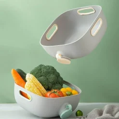 The Culinary Kit Küche & Esszimmer-Abtropfkorb – Hygienischer Mehrzweck-Küchenorganizer