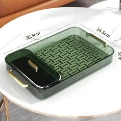 The Culinary Kit Küche & Esszimmer-Abtropftablett im nordischen Stil – minimalistischer Küchen-Organizer