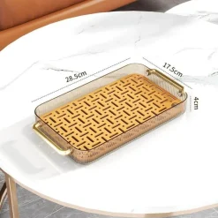 The Culinary Kit Küche & Esszimmer-Abtropftablett im nordischen Stil – minimalistischer Küchen-Organizer