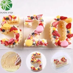 Tom Küche & Esszimmer-Acryl-Kuchenschablonen-Set – Fondant-Ausstechwerkzeuge für Zuckerdekoration