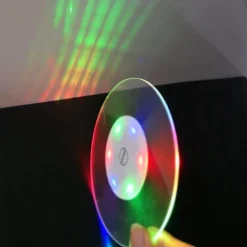 Deco Küche & Esszimmer-Acryl-LED-Untersetzer – ultradünne, leuchtende Getränkematte