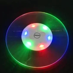 Deco Küche & Esszimmer-Acryl-LED-Untersetzer – ultradünne, leuchtende Getränkematte