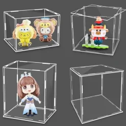 Tom Küche & Esszimmer-Acryl-Spielzeugvitrine - Transparente Sammler-Aufbewahrungsbox