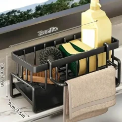 Aqua Essence Badezimmer-Adjustable Utility Sink Rack - Talloy Organizer