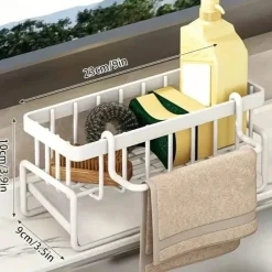 Aqua Essence Badezimmer-Adjustable Utility Sink Rack - Talloy Organizer