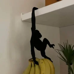 The Decor Haven Gadgets Für Zuhause-Affenschwanz-Wandhaken – Dekorativer Metallhaken für charmante Dekoration