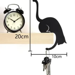 The Decor Haven Gadgets Für Zuhause-Affenschwanz-Wandhaken – Dekorativer Metallhaken für charmante Dekoration