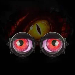 Wild u0026 Free Gear Autozubehör|Automobilindustrie-Aggressive Devil Eyes-Scheinwerfer – Autozubehör für verbesserte Sicht
