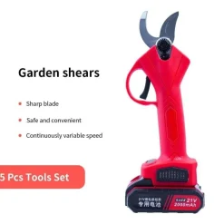 Roam Ready Outdoor-Gadgets|Heimwerkzeuge-Akku-Gartenschere - Tragbarer Astschere