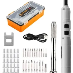 Roam Ready Outdoor-Artikel|Heimwerkzeuge-Akku-Mini-Elektroschrauber-Set – Kompaktes Elektrowerkzeug für schnelle Reparaturen