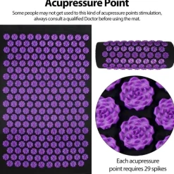 The Relaxation Nook Massageprodukte|Gesundheits- Und Entspannungstools-Akupressurmatte – Hilfsmittel zur Tiefenentspannung und Heilung