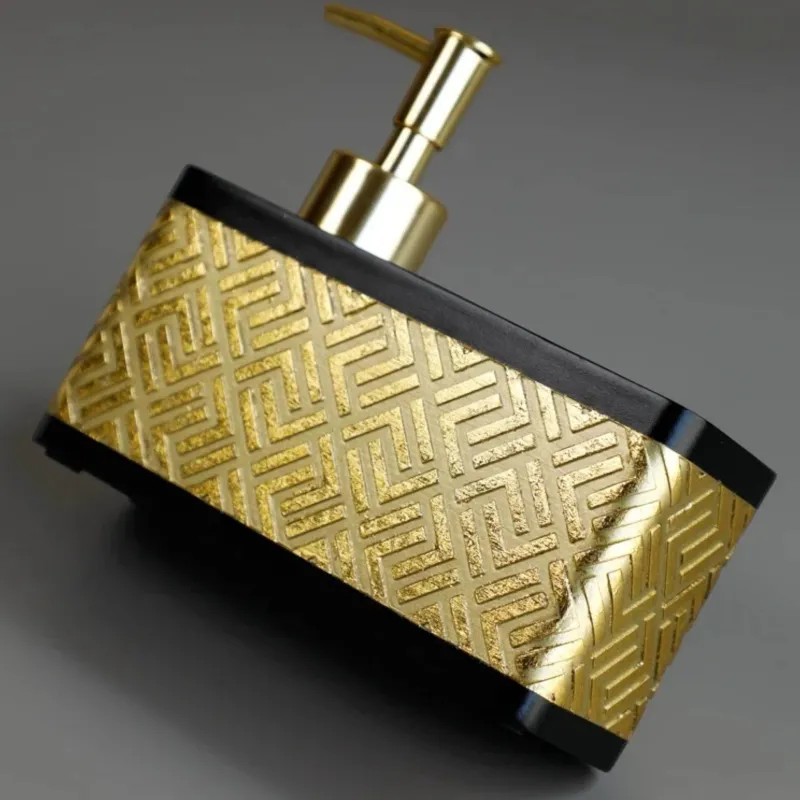 Serene Splash Badezimmer-Allegra Soap Dispenser - Elegant Bathroom Accessory