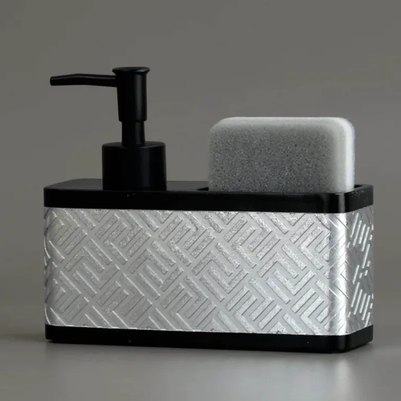 Serene Splash Badezimmer-Allegra Soap Dispenser - Elegant Bathroom Accessory