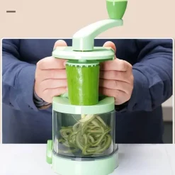 The Culinary Kit Küche & Esszimmer-All-in-One-Küchenhobel – Multifunktionales grünes Gourmet-Werkzeug