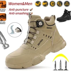 Herren Wilderness Haven Herrenschuhe|Outdoor-Artikel-All-Terrain-Sicherheitsschuhe - Industrielle Anti-Smash-Schuhe