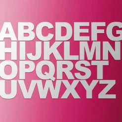 Tom Küche & Esszimmer-Alphabet-Kuchenformen – Anpassbares Backwerkzeug zum Dekorieren von Kuchen