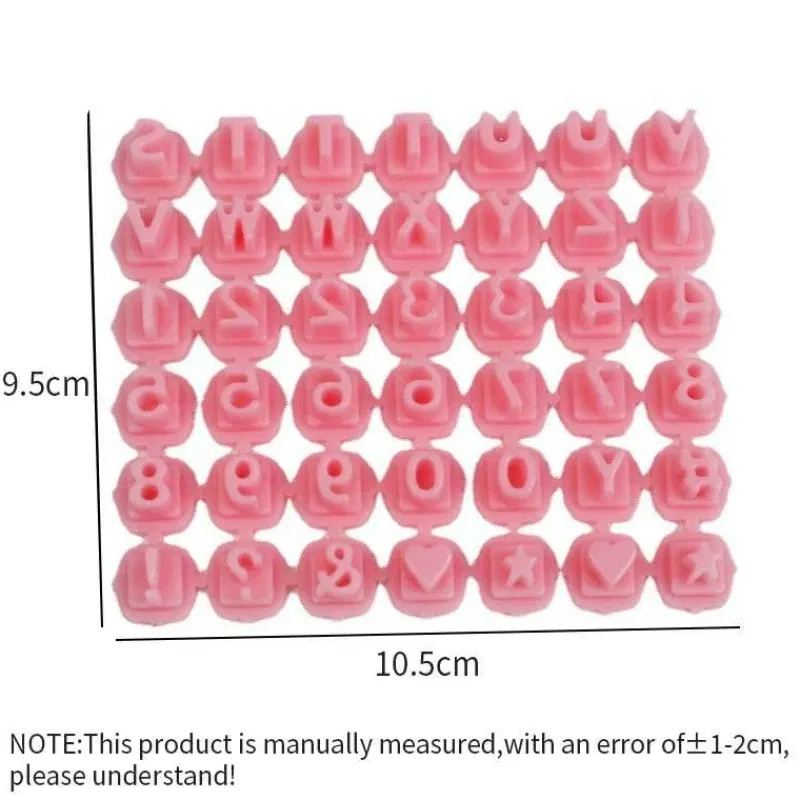 Tom Küche & Esszimmer-Alphabet-Plätzchen-Stempel-Set, lustige Backformen für kreative Dekoration