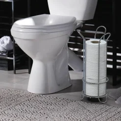 Aqua Essence Badezimmer-Alton Toilet Paper Holder - Bathroom Organizer Stand