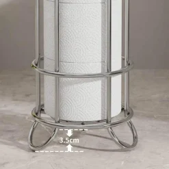 Aqua Essence Badezimmer-Alton Toilet Paper Holder - Bathroom Organizer Stand